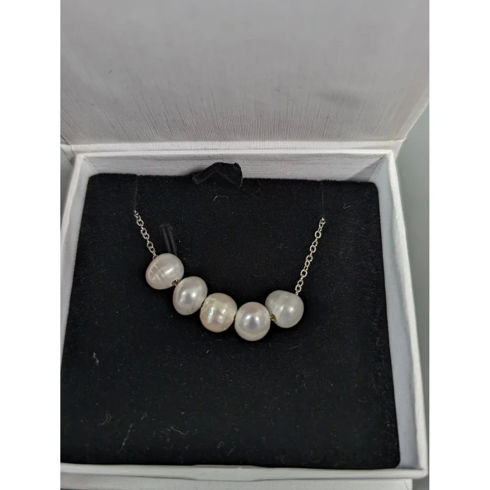Mint‎ & Lily Pearl Necklace 16